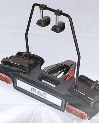 Portabici x gancio traino 2,3 bici nuovo