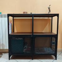 Scaffale FJÄLLBO , nero, misure 100x95 cm