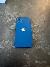 iPhone 12 128GB Blu + 3 cover e scatola