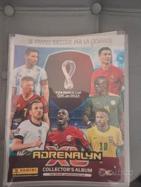 raccoglitore panini adrenalyn qatar 2022 + rare