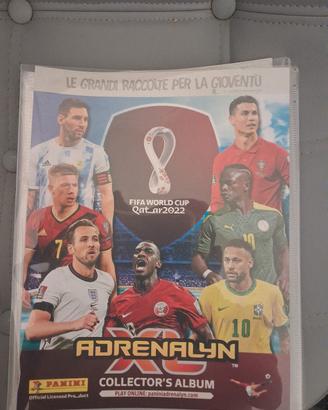raccoglitore panini adrenalyn qatar 2022 + rare