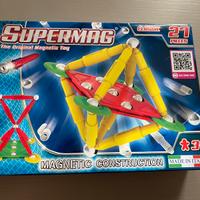 Supermag the original magnetic toy 27 pcs