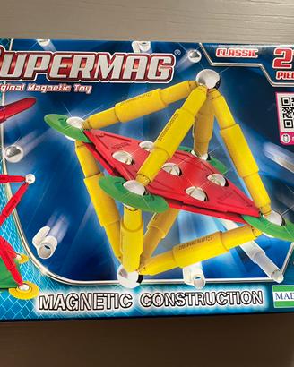 Supermag the original magnetic toy 27 pcs