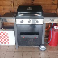 Barbecue a gas