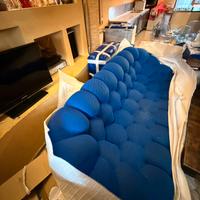 Divano Bubble Roche Bobois originale – colore blu