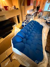 Divano Bubble Roche Bobois originale – colore blu