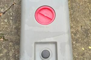 Serbatoio acque grige per camper