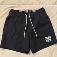 Calvin Klein Costume Nero con Fascia Elastica