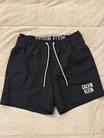 Calvin Klein Costume Nero con Fascia Elastica