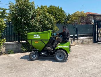 M49 Micro dumper con cassone