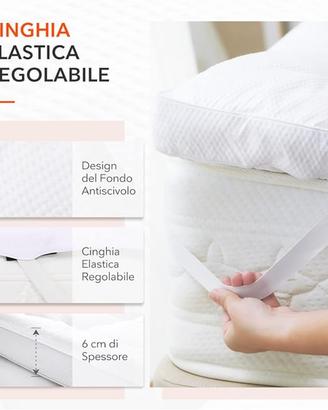 Topper Materasso 120x190   6 cm