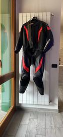 Tuta moto in pelle