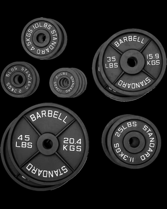 Set Dischi in Ghisa 200 kg Ø50 mm