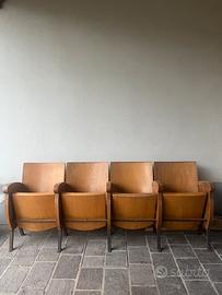 Sedie da cinema vintage