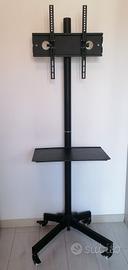 Supporto TV Universale Con Ruote. Altezza 160 cm. 