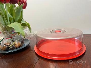 Contenitore per torta con coperchio
