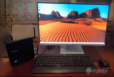 Productiva Quadro+Monitor 2k+Tastiera e mouse WiFi