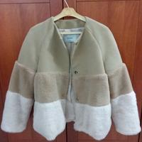 Giacca Stradivarius pelo sintetico tg M 