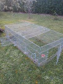 gabbia grande per conigli 