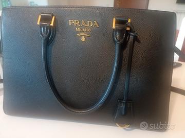 borsa pelle Prada Saffiano