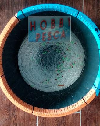 palamito pesci di fondale 75 ami con girelle inox