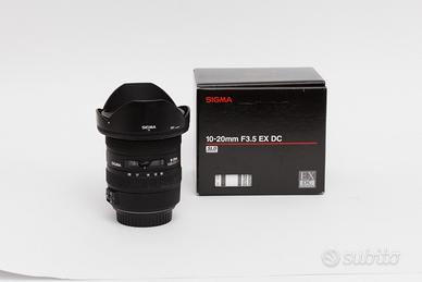 Sigma 10-20mm f/3.5 Ex Dc HSM per Canon