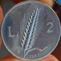 2 Lire 1947 Spiga – Pezzo Raro da Collezione