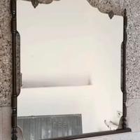 VECCHIO SPECCHIO IN LEGNO