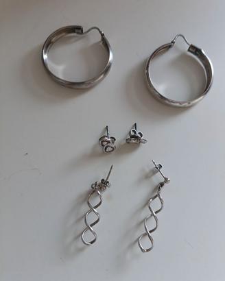 Orecchini in argento 