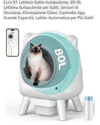 Lettiera autopulente