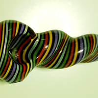 Pipa pipe spirale vetro artigianale Murano