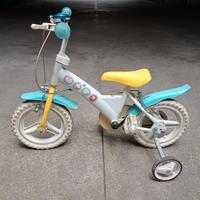 Bicicletta 12 pollici per bimbo e bimba 