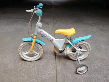 Bicicletta 12 pollici per bimbo e bimba 