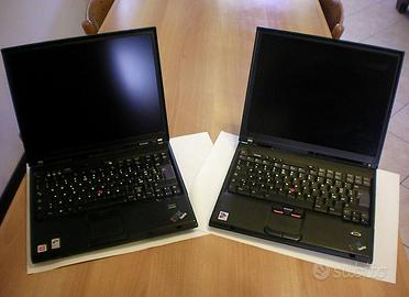 Due Notebook Pc IBM LENOVO T43 e T60 (per ricambi)