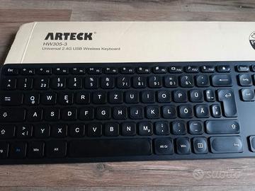 Tastiera wireless QWERTZ