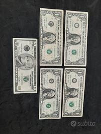 banconote dollari usa