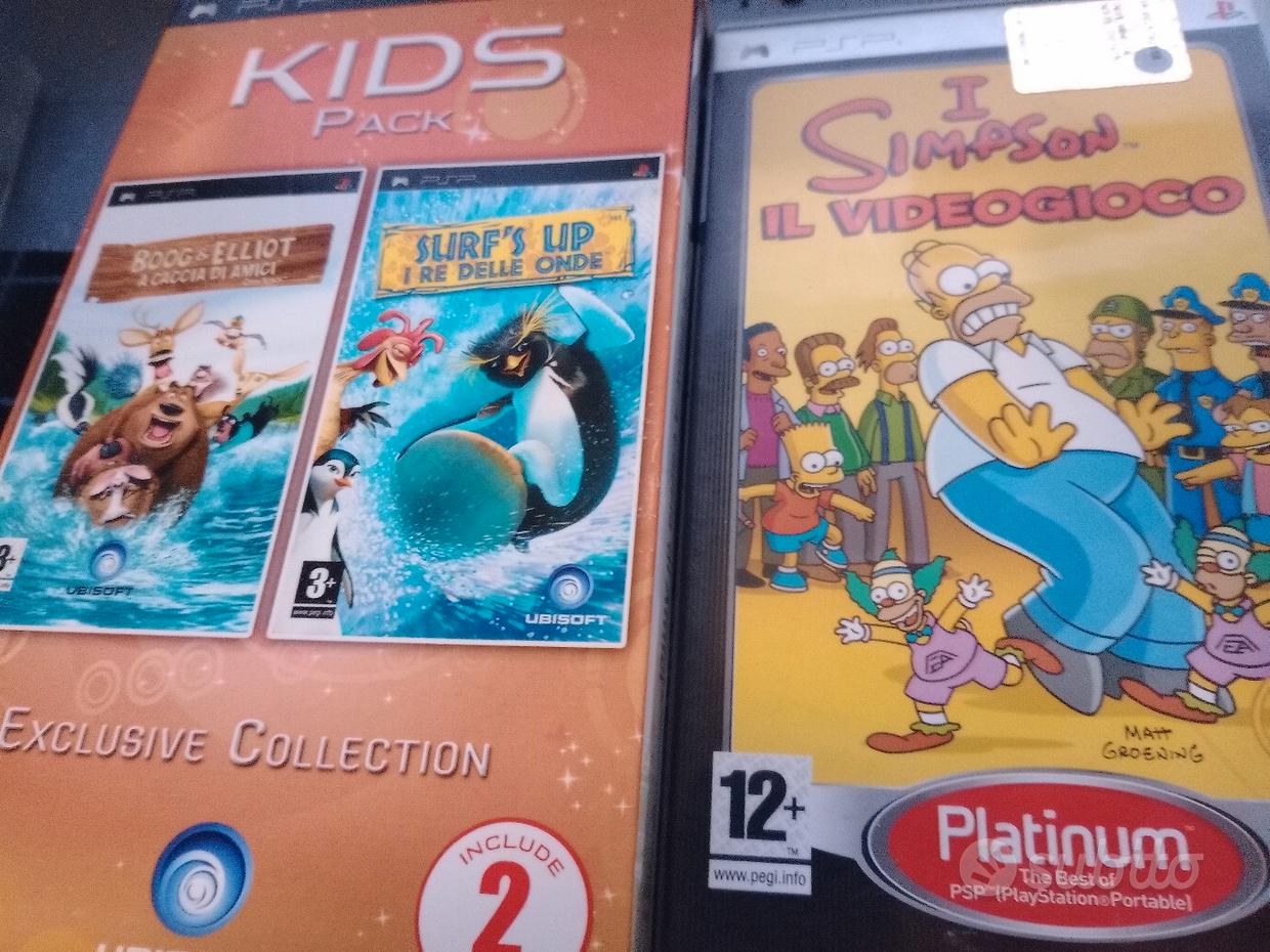 I SIMPSON IL VIDEOGIOCO PSP ITALIANO PLAYSTATION COMPLETO COME NUOVO