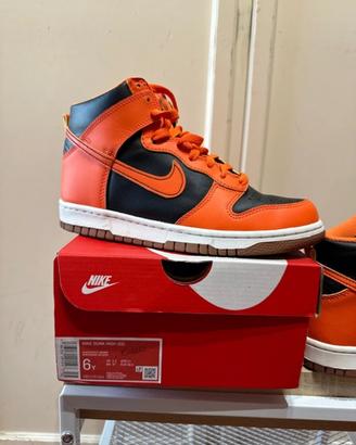 Nike dunk high GS orange n38,5