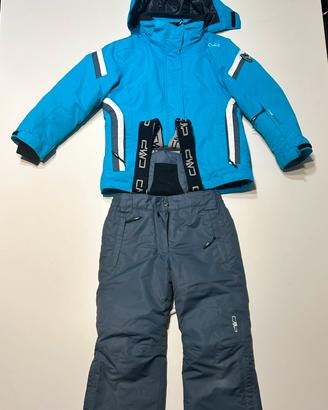 Tuta sci bambino 6 anni