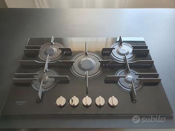 Piano cottura a gas Hotpoint Ariston 5 fuochi