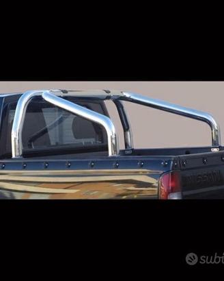 Nissan Navara D22 Roll bar inox vari