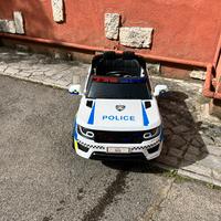 MACCHINA ELETTRICA PER BAMBINI DELLA POLIZIA.
