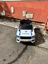 MACCHINA ELETTRICA PER BAMBINI DELLA POLIZIA.