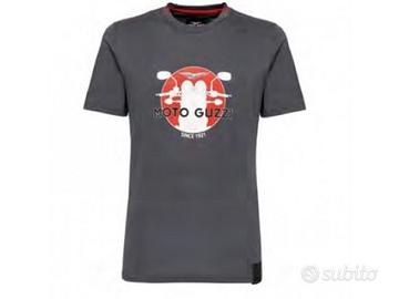 Moto Guzzi T-Shirt Grigia Taglia S