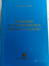 dizionario di elettrotecnica tedesco -italiano 
