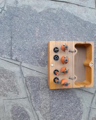 serie frese legno gambo 6 CMT