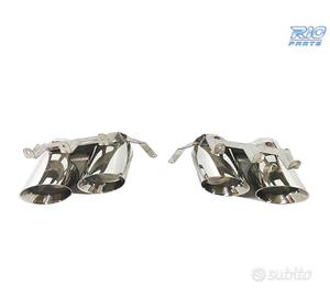 TERMINALI SCARICO FORD MUSTANG 18-23 LOOK GT500 CR