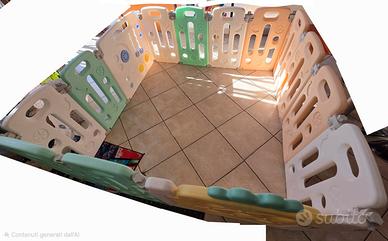 box bambini con pannelli modulabili