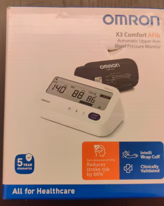 Omron X3  misura pressione 