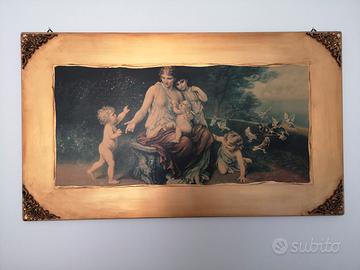 Quadro colore oro, misure in descrizione
